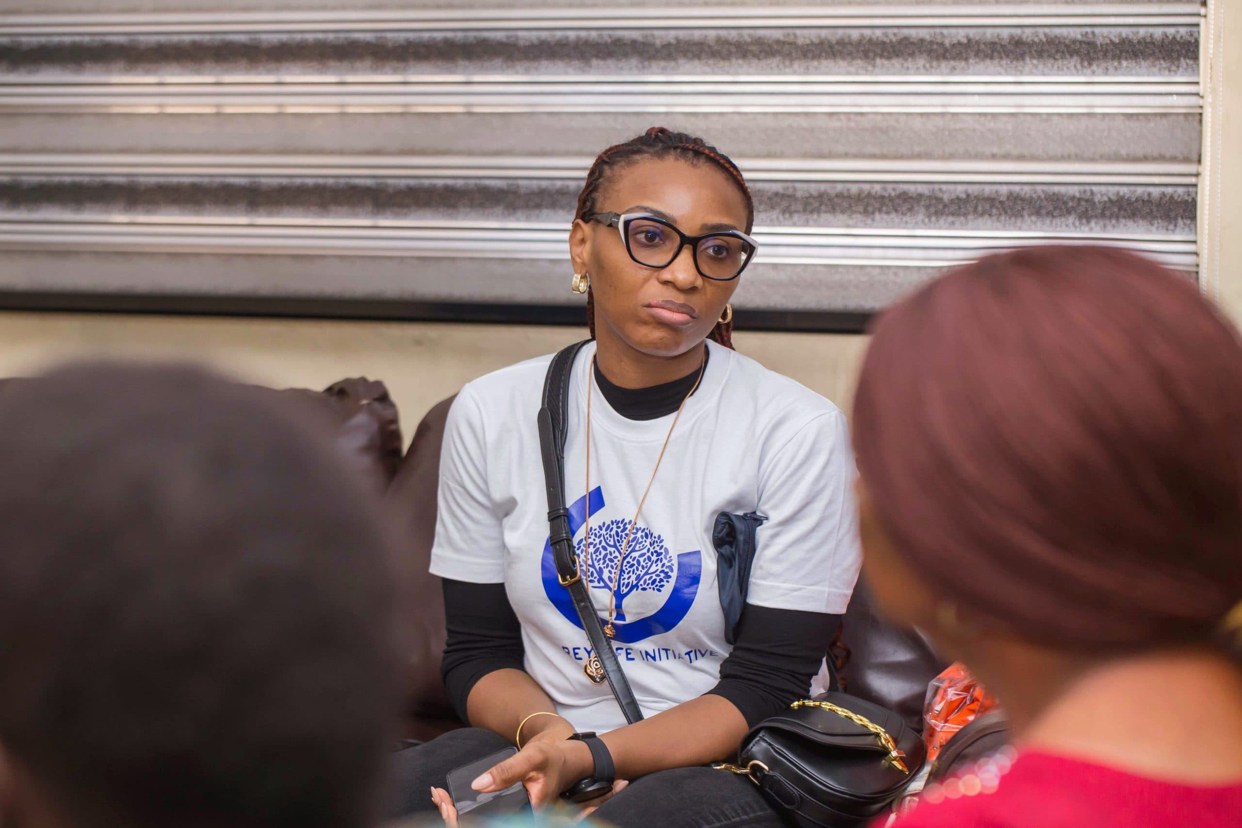 Grey Life Initiative team at an outreach